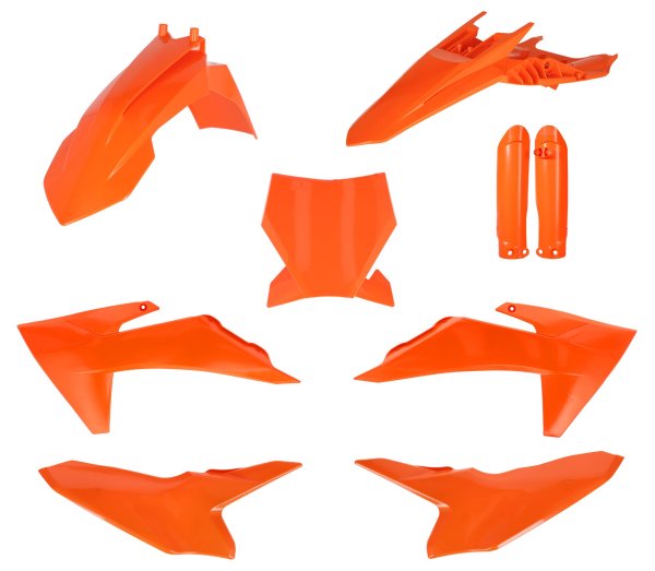 ACERBIS PLASTIC KIT KTM SX50 24-27 ORANGE