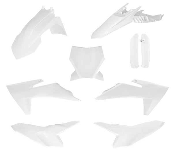ACERBIS PLASTIC KIT KTM SX50 24-27 WHITE