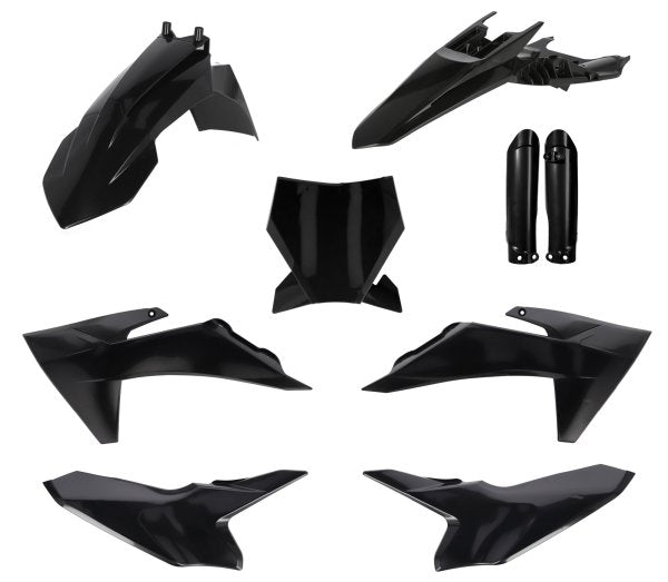 ACERBIS PLASTIC KIT KTM SX50 24-27 BLACK