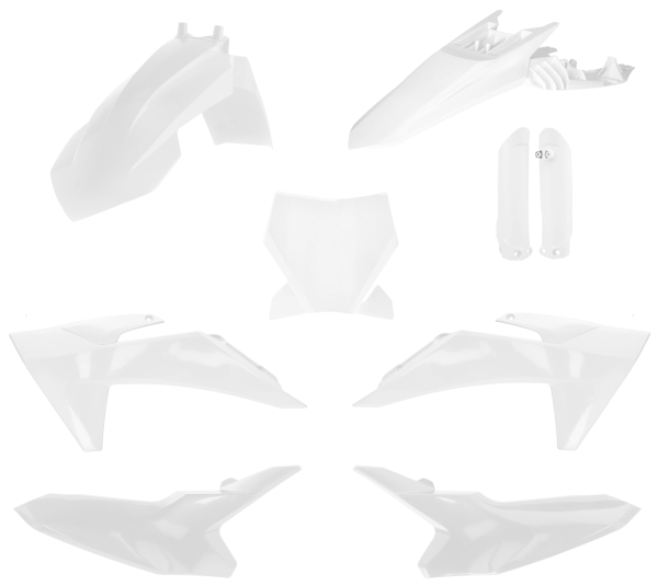 ACERBIS PLASTIC KIT KTM SX65 24-27 WHITE