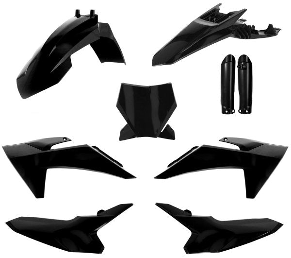 ACERBIS PLASTIC KIT KTM SX65 24-27 BLACK