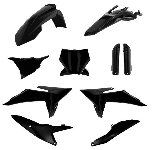 ACERBIS PLASTIC KIT KTM SX85 25-27 BLACK
