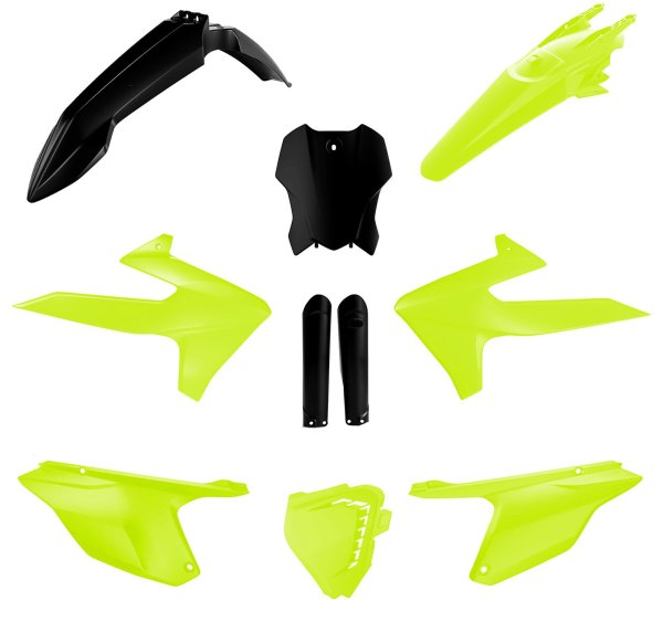 ACERBIS PLASTIC KIT TRIUMPH TF X 24-27 BLACK YELLOW
