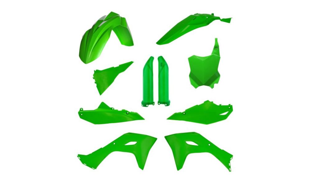 ACERBIS PLASTIC KIT KAWASAKI KXF 250 25-26 450 24-26 GREEN