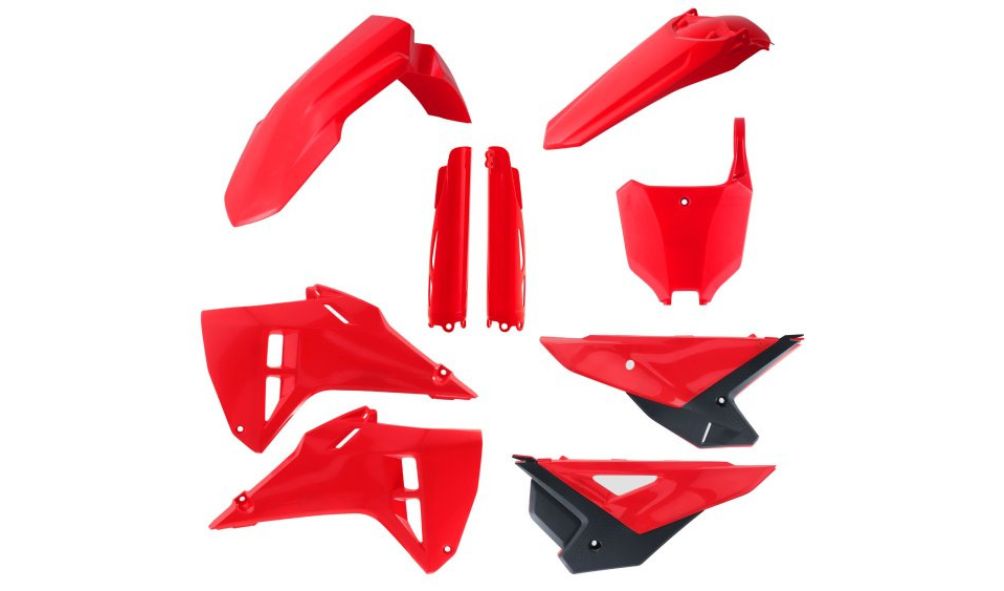 ACERBIS PLASTIC KIT HONDA CRF 250R 25-27 450R 25-26 RED ORIGINAL