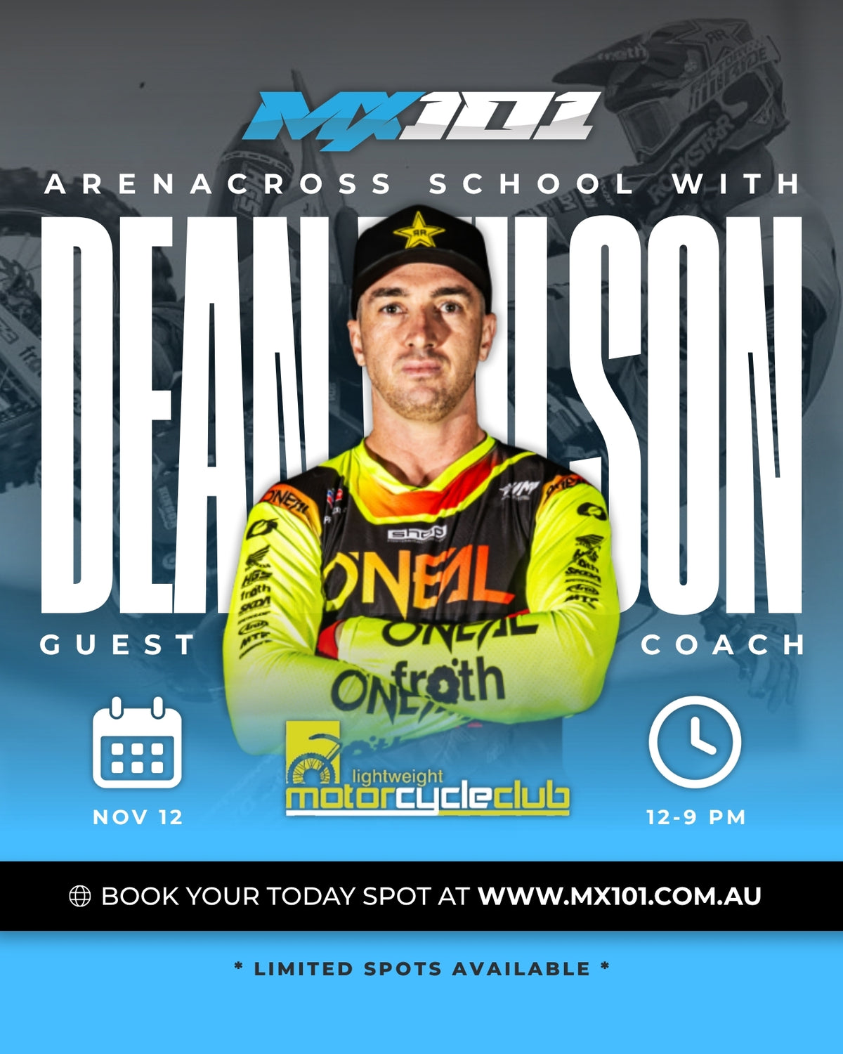 MX101 Arenacross School Ft Dean Wilson