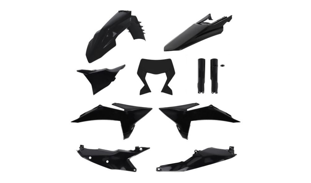 ACERBIS PLASTIC KIT KTM EXC EXCF 26 BLACK