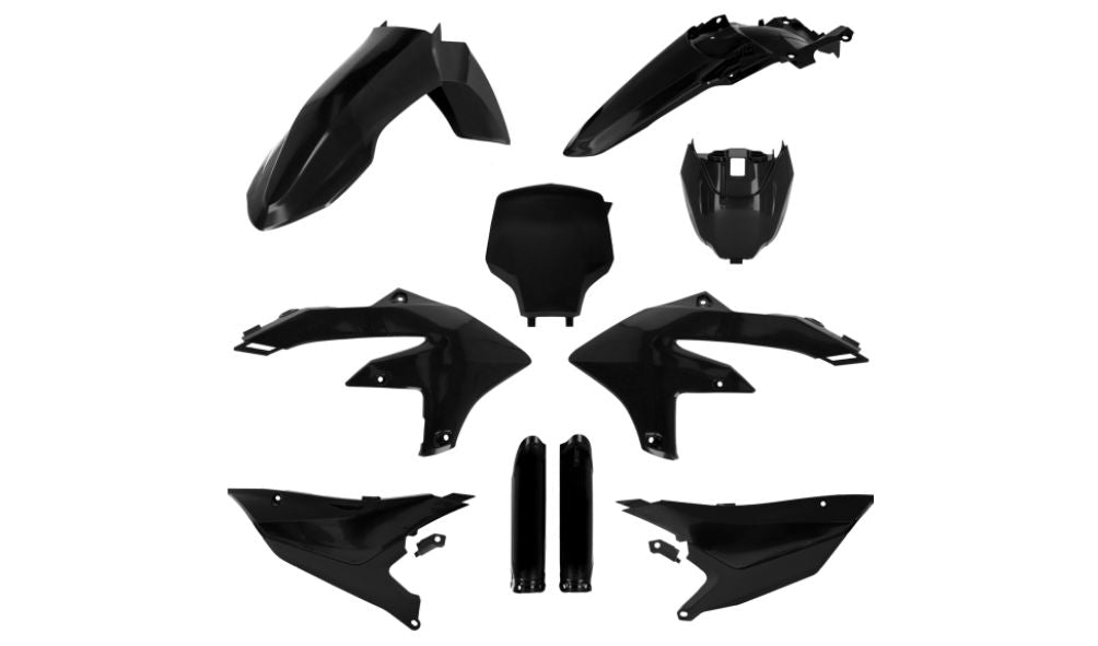 ACERBIS PLASTIC KIT YAMAHA YZF 450 26 BLACK