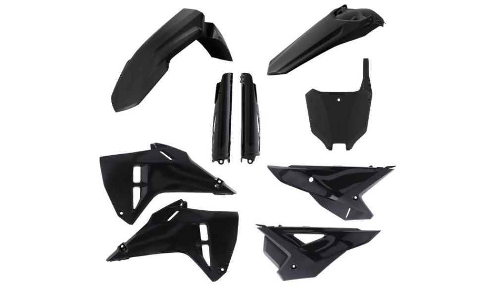 ACERBIS PLASTIC KIT HONDA CRF 250R 25-27 450R 25-26 BLACK