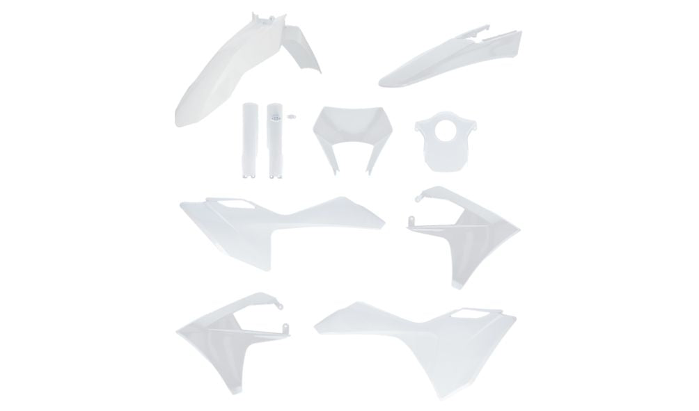 ACERBIS PLASTIC KIT GAS GAS EC 24-26 WHITE