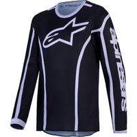 Alpinestars 2027 Fluid Apex V2 Black / Silver Kids Jersey