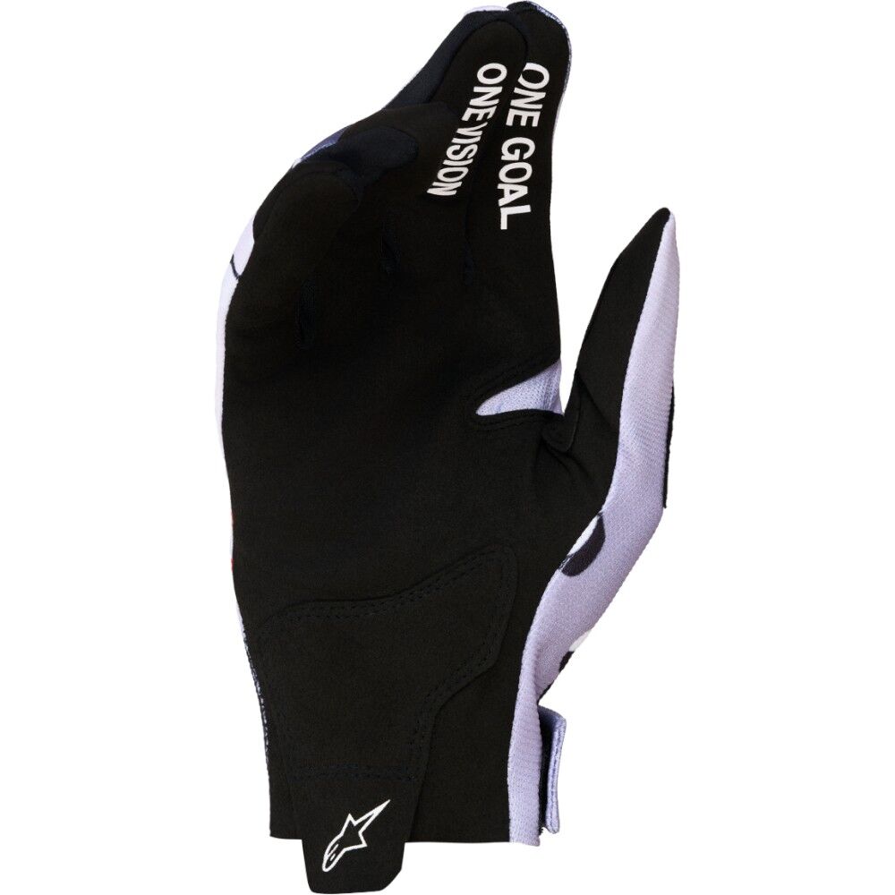 Alpinestars 2027 Radar Grey / Lilac / Red Kids Gloves