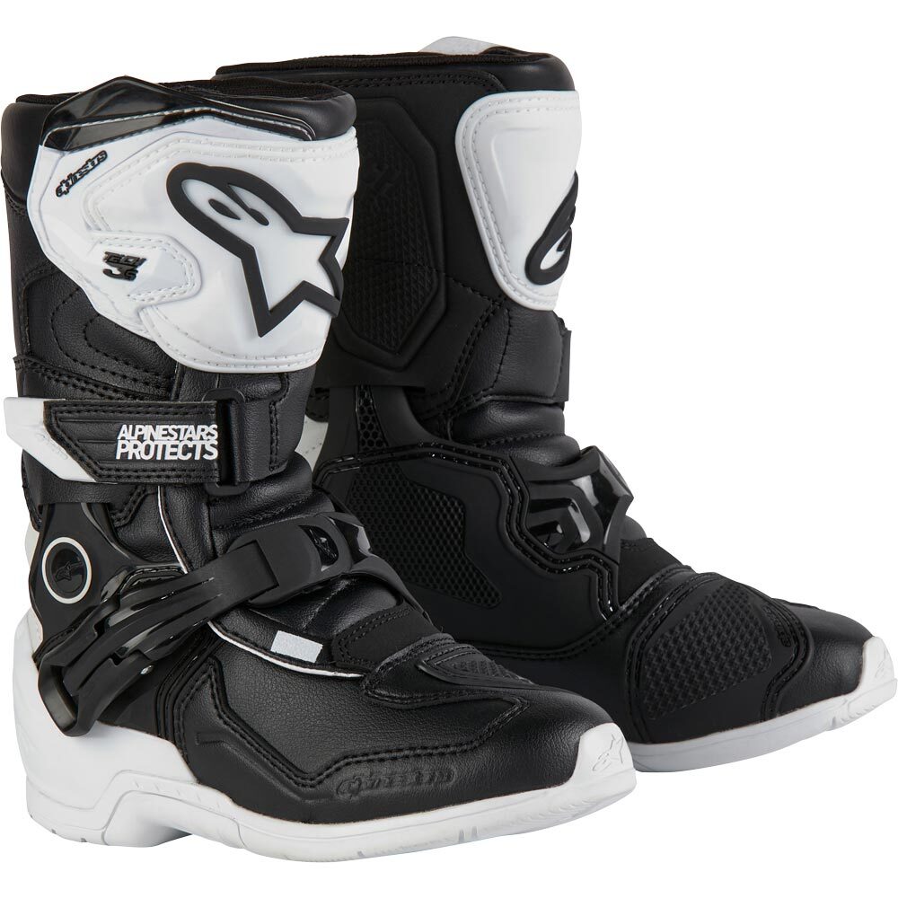 Alpinestars 2027 Tech 3S White / Black Peewee Boots