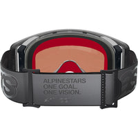 Alpinestars Supertech Vista Black Gold Mirror Goggles