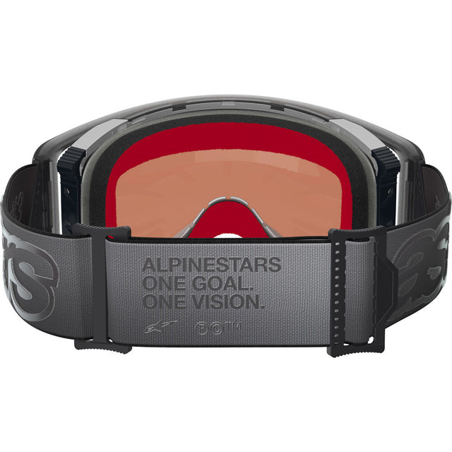 Alpinestars Supertech Vista Black Gold Mirror Goggles