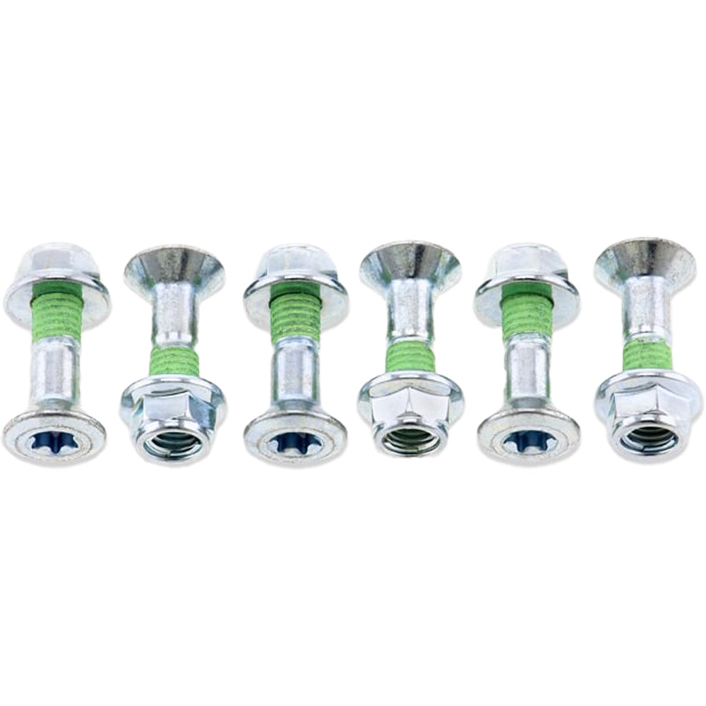 Bolt Beta RR / RX Silver Double Locked Sprocket Fastening Kit