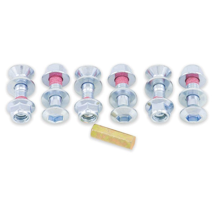 SPROCKET BOLT KIT HON CRBolt Hub Savers Honda CR / CRF Silver Double Locked Sprocket Fastening Kit/CRF
