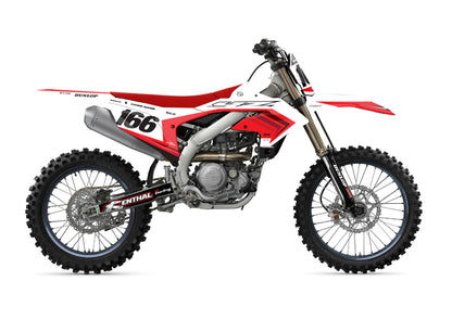 YAMAHA GRAPHICS KIT - LINE - RED