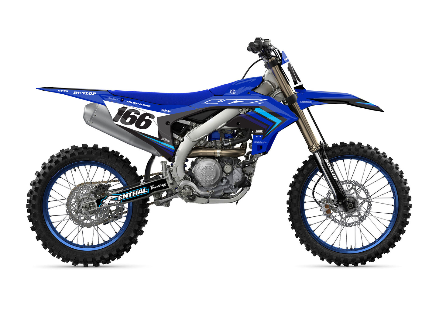 YAMAHA GRAPHICS KIT - LINE - BLUE