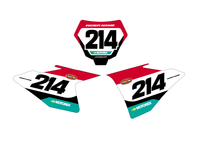 GASGAS - NUMBER GRAPHICS SET - FACTORY