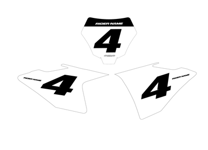 GASGAS - NUMBER GRAPHICS SET - STOCK