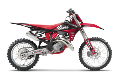 GASGAS GRAPHICS KIT - PHEO - BLACK