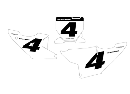 HUSQVARNA - NUMBER GRAPHICS SET - STOCK