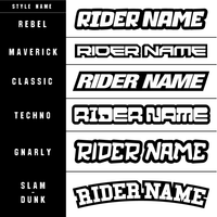 RIDER I.D PACK - NAME ONLY