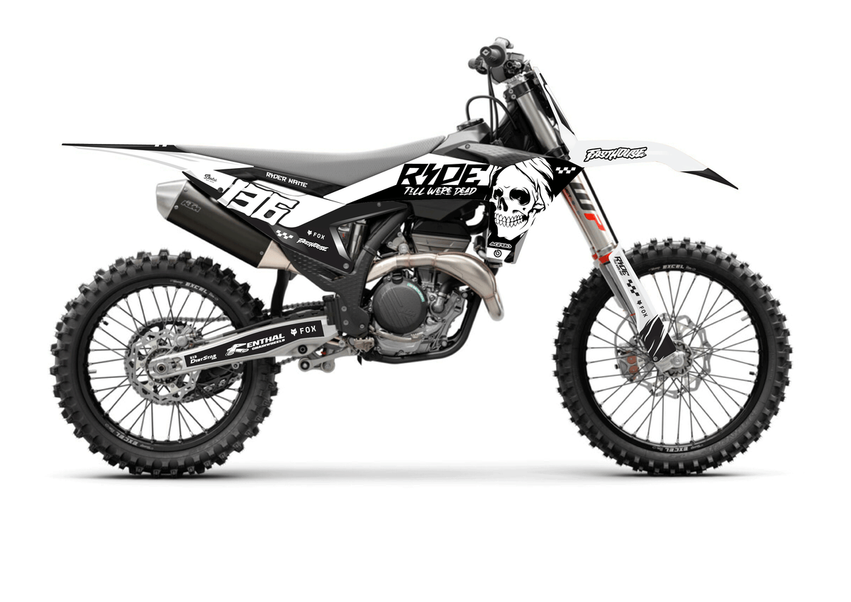 SPECIAL EDITION GRAPHICS KIT - TILL DEATH – Sketch Moto Design