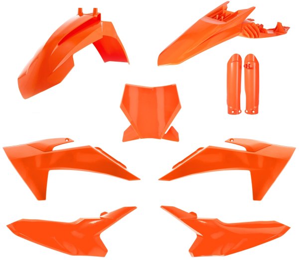 ACERBIS PLASTIC KIT KTM SX65 24-27 ORANGE