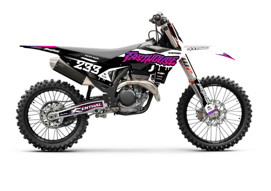 KTM GRAPHICS KIT - THRASH HOUSE DRIP - PINK