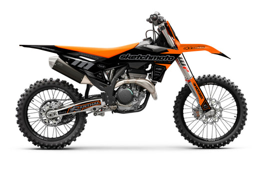 KTM GRAPHICS KIT - SX RACE - BLACK