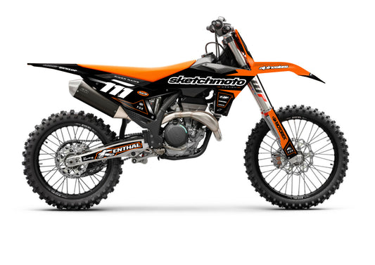 KTM GRAPHICS KIT - SX RACE - ORANGE