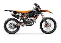 KTM GRAPHICS KIT - FACTORY SERIES - GREY