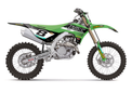 Kawasaki Racing Team Graphics Kit - Green and Black - Sketch Moto Design