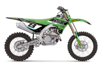 Kawasaki Racing Team Graphics Kit - Green and Black - Sketch Moto Design