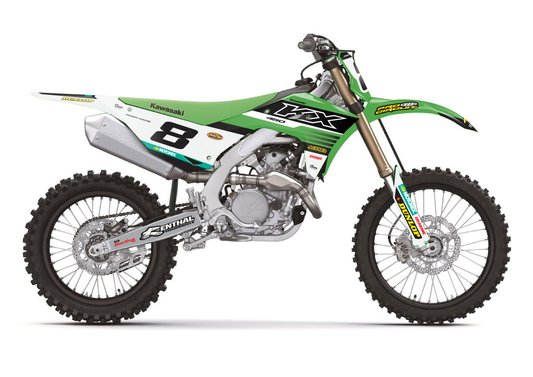 Kawasaki Racing Team Graphics Kit - Sketch Moto Design