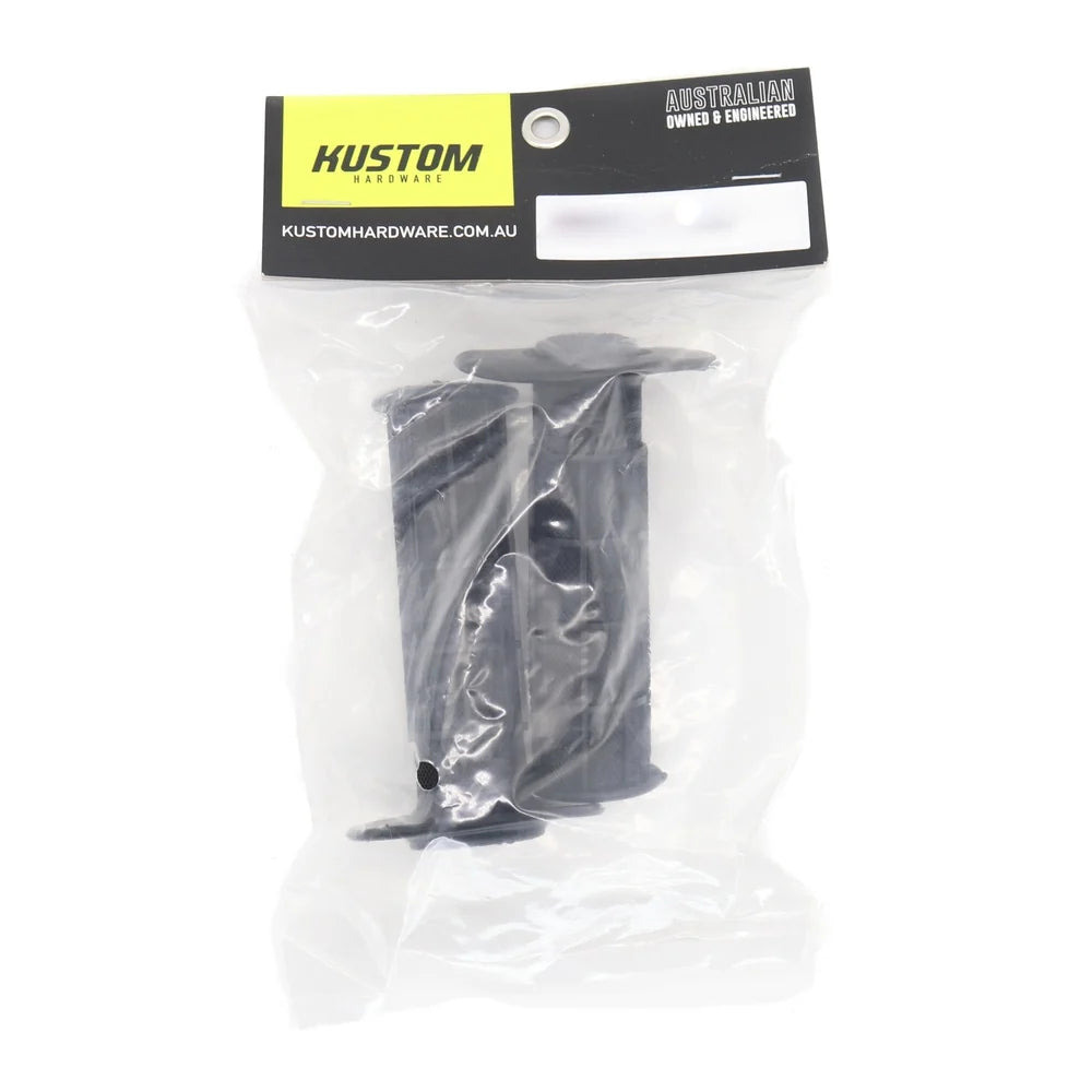 KUSTOM HARDWARE GRIPS XR - BLACK