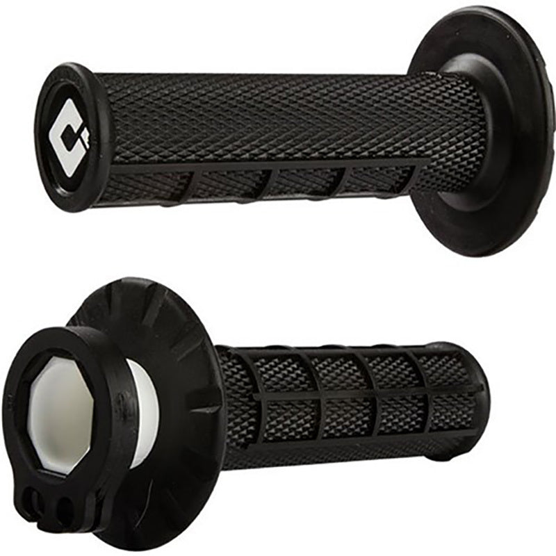 ODI MX 1/2 WAFFLE LOCK ON GRIP BLACK 2T/4T