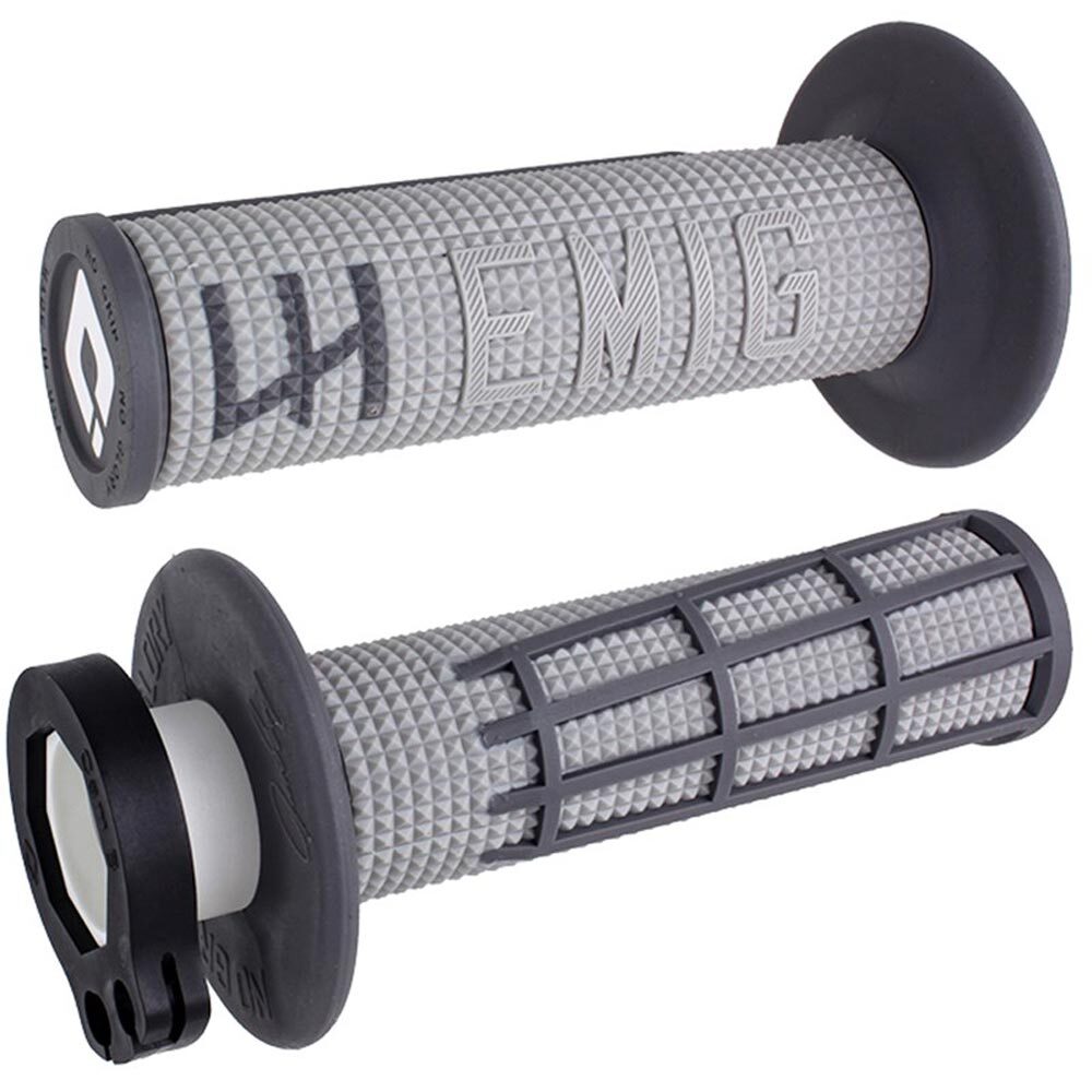 ODI MX V2 EMIG 2.0 LOCK ON GRIP GREY/GRAPHITE 2T / 4T