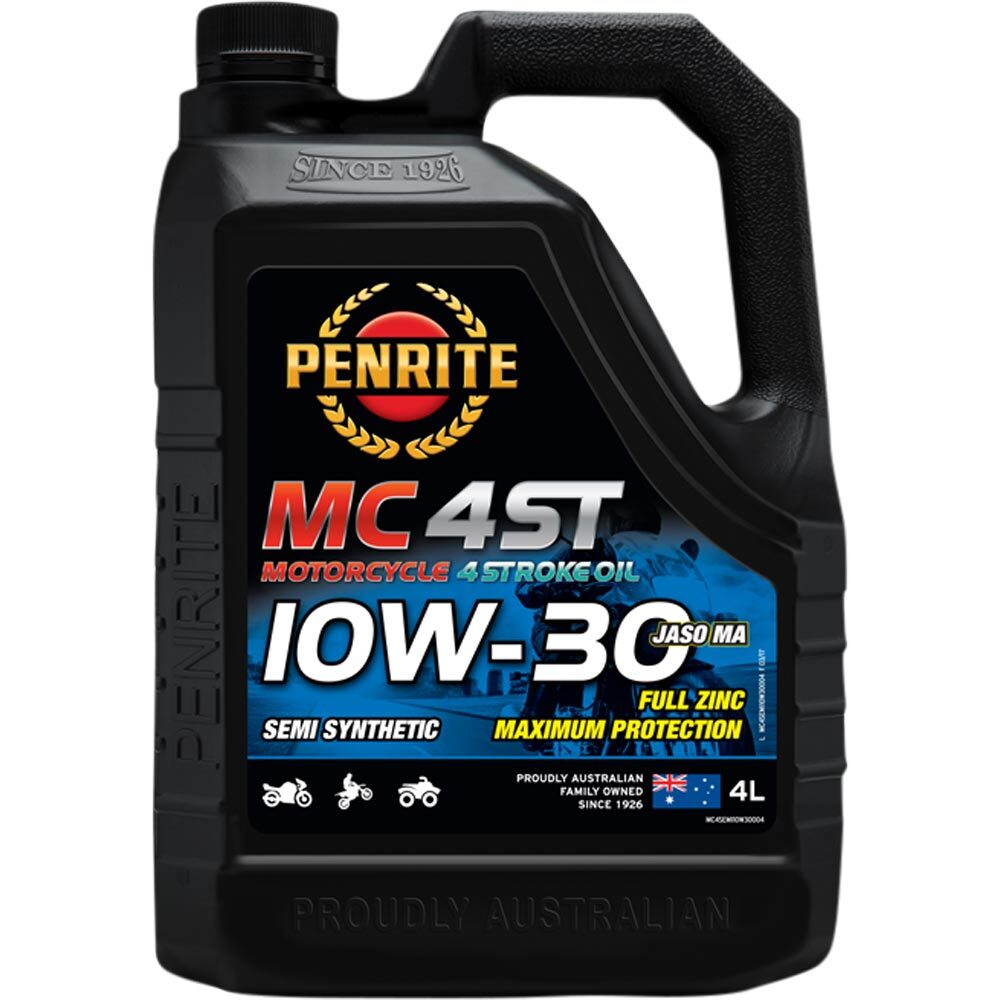 Penrite 4L MC-4 10W30 Semi Synthetic 4 Stroke Oil
