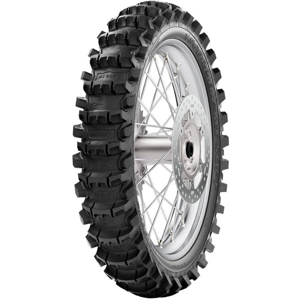 Pirelli Scorpion MX Soft 110 / 90-19 Rear Tyre