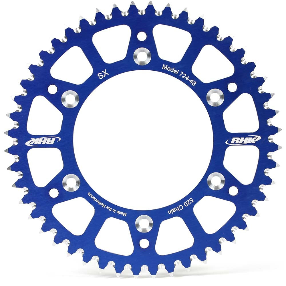 RHK KTM 85 SX 03-24 Husqvarna TC85 14-24 Warrior Alloy Blue Rear Sprocket