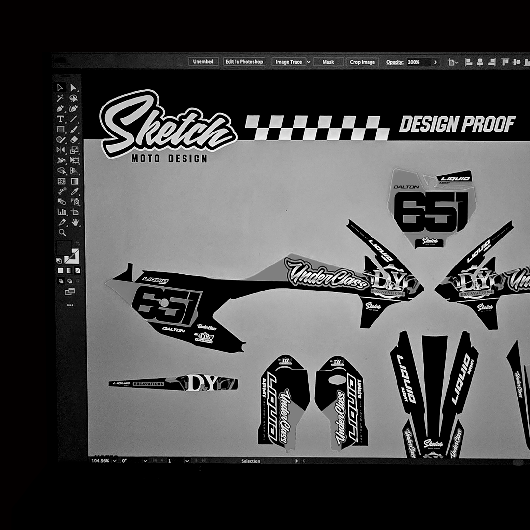 CUSTOM MX GRAPHICS KIT