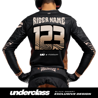 JERSEY PRINT -  BLACK DESERT - THE UNDERCLASS EXCLUSIVE
