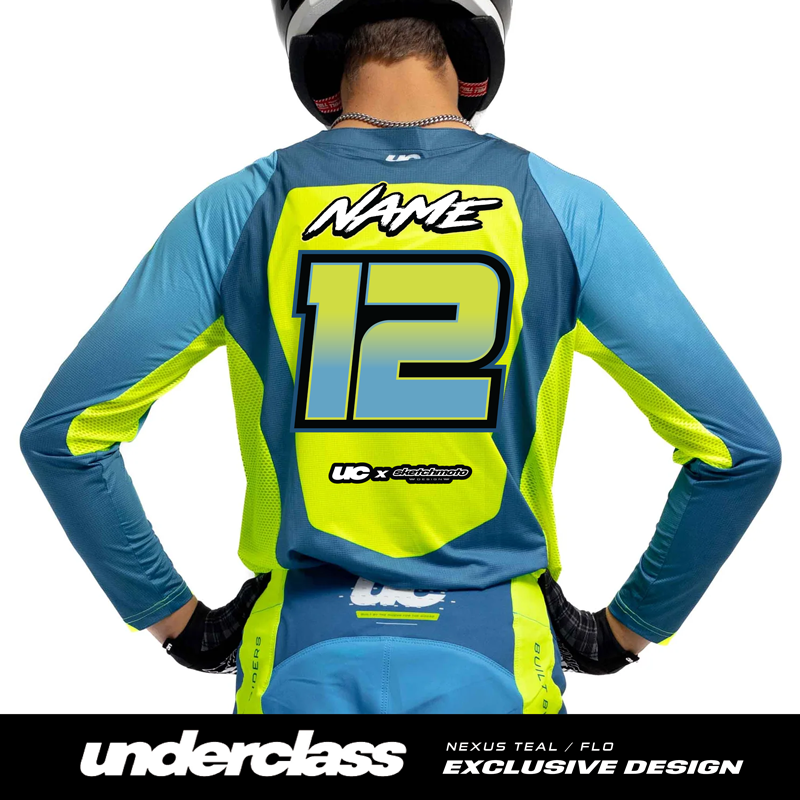 JERSEY PRINT -  NEXUS TEAL - THE UNDERCLASS EXCLUSIVE