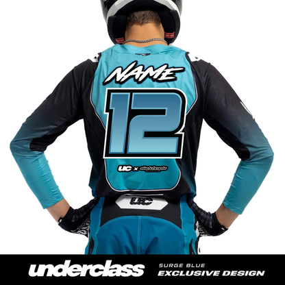 JERSEY PRINT -  SURGE BLUE - THE UNDERCLASS EXCLUSIVE