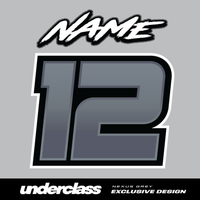 JERSEY PRINT -  NEXUS GREY - THE UNDERCLASS EXCLUSIVE
