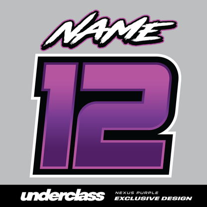 JERSEY PRINT -  NEXUS PURPLE - THE UNDERCLASS EXCLUSIVE
