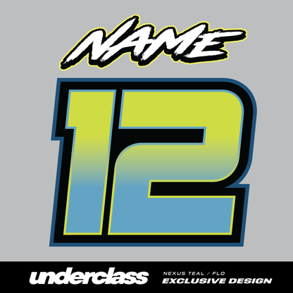 JERSEY PRINT -  NEXUS TEAL - THE UNDERCLASS EXCLUSIVE